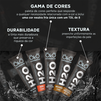 OKO Kit Tintas Líquidas Híbridas H2O — principais benefícios e características