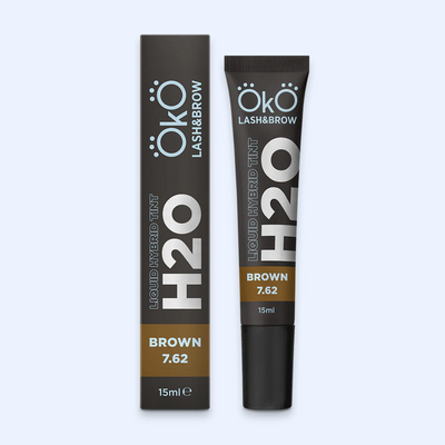 OKO Kit Tintas Líquidas Híbridas H2O — frasco H2O Brown 7.62