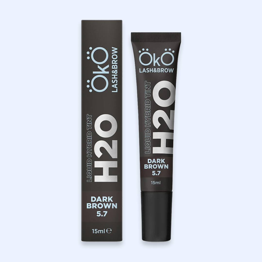 OKO Kit Tintas Líquidas Híbridas H2O — frasco H2O Dark Brown 5.7