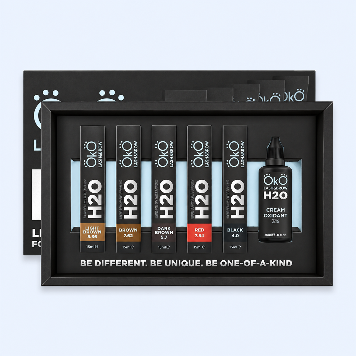 OKO Kit Tintas Líquidas Híbridas H2O — produto em vista principal em fotografia melhorada para ecommerce