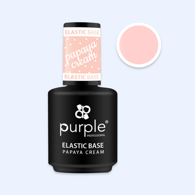Elastic Base Purple - Papaya Cream