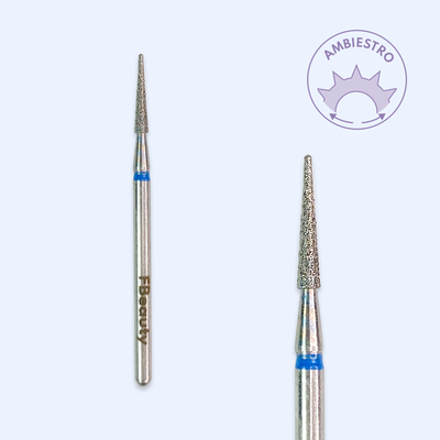 Ponta de diamante DI-PBRO34 — cónica pontiaguda de 1,6 mm para trabalho corrente.