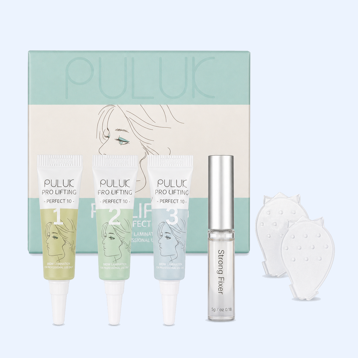 Puluk Pro Lifting kit de brow lamination