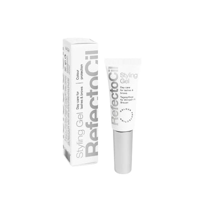 RefectoCil Gel Modelador para Pestanas e Sobrancelhas Styling Gel — tubo acompanhado pela embalagem oficial; SKU PROD.49