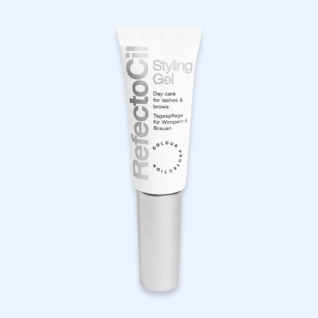 RefectoCil Gel Modelador para Pestanas e Sobrancelhas Styling Gel — tubo com aplicador em vista principal; SKU PROD.49