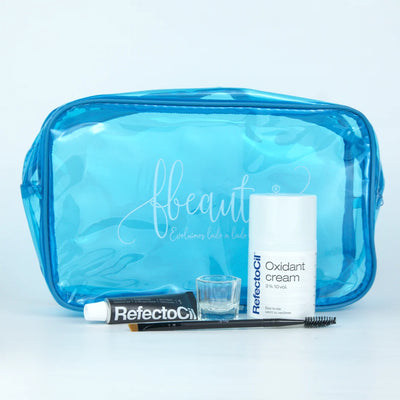 RefectoCil Kit RefectoCil Intermédio — conteúdo principal do kit; SKU 58124141 · 38124141 · 18124141 · 97124141 · 77124141 · 57124141