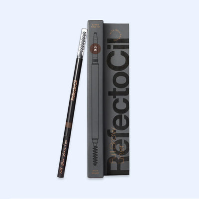 RefectoCil Lápis de Sobrancelhas 03 Castanho Escuro — lápis e embalagem na cor 03 Castanho Escuro; SKU 87260759