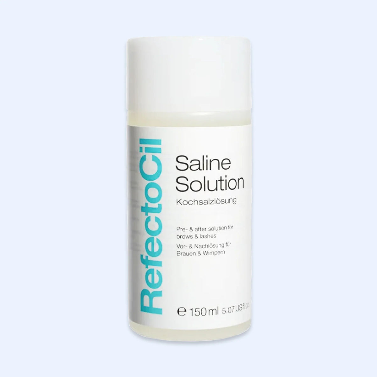 RefectoCil Solução Salina Saline Solution — frasco em vista principal; SKU PROD.36