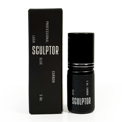 Cola Carbon Sculptor de 5 ml apresentada com a respetiva caixa