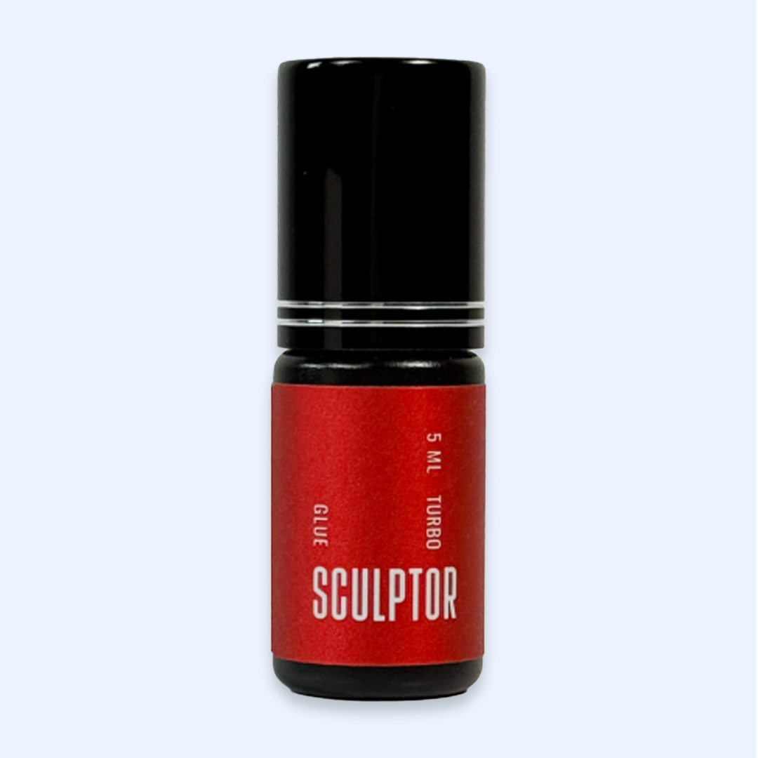 Cola Turbo Sculptor de 5 ml em vista frontal