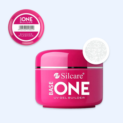 Gel Base One Shimmer Milkshake - Silcare