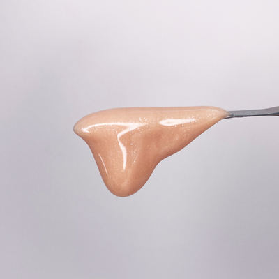 Gel Base One Shimmer Natural Beige - Silcare