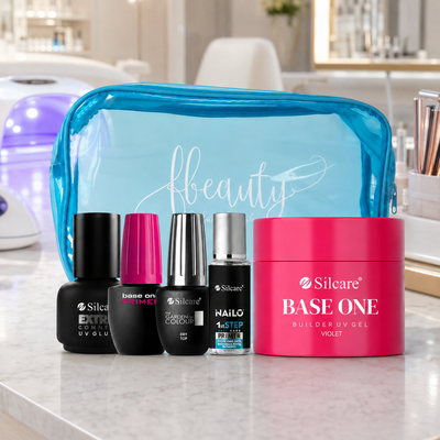 Kit Silcare Master Média Densidade apresentado numa bancada profissional