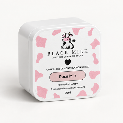 Gel Construtor Corex Rose Milk Black Milk, embalagem