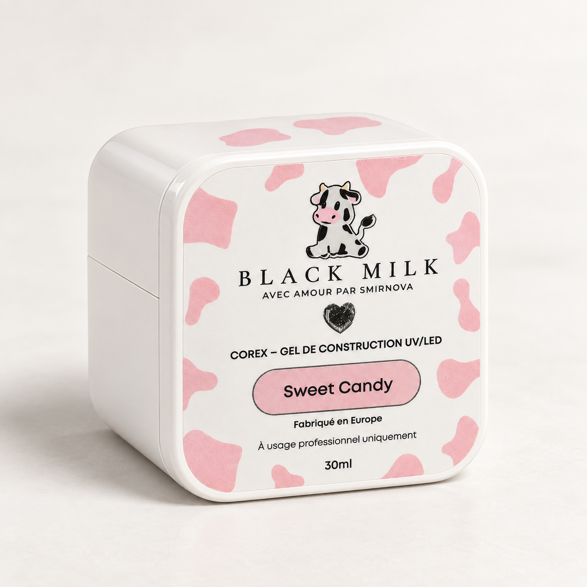 Gel Construtor Corex Sweet Candy Black Milk, embalagem