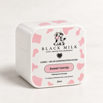 Gel Construtor Corex Sweet Candy Black Milk, embalagem