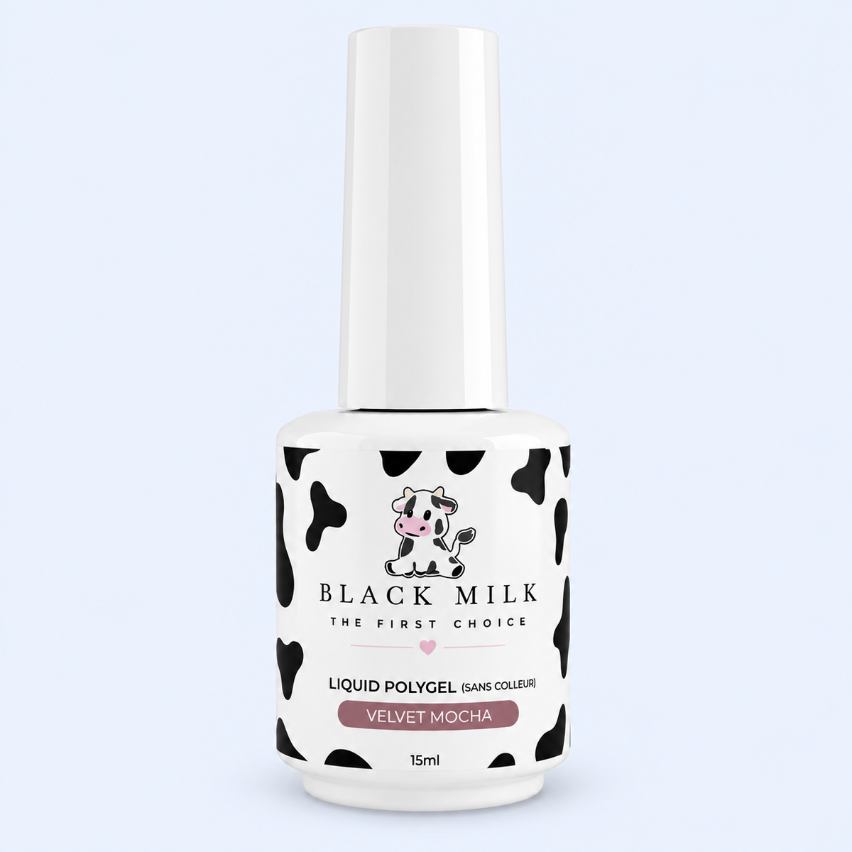 Liquid Polygel Velvet Mocha Black Milk, frasco completo