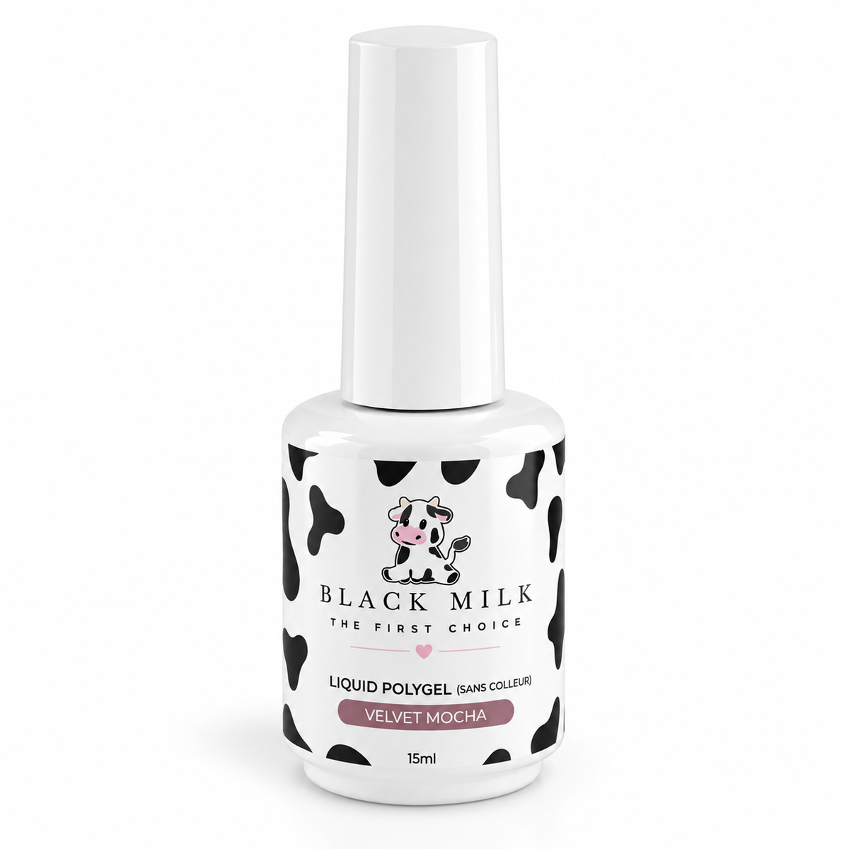 Liquid Polygel Velvet Mocha Black Milk, embalagem
