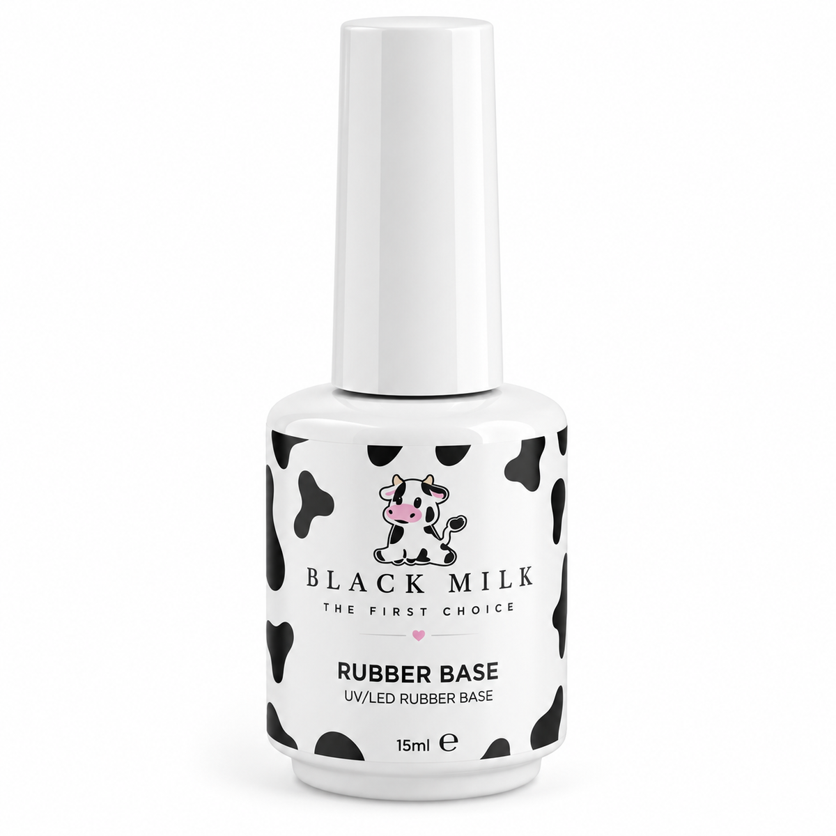 Rubber Base Clear Black Milk, embalagem