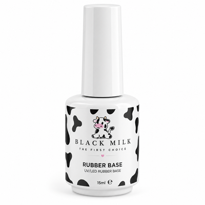 Rubber Base Clear Black Milk, embalagem