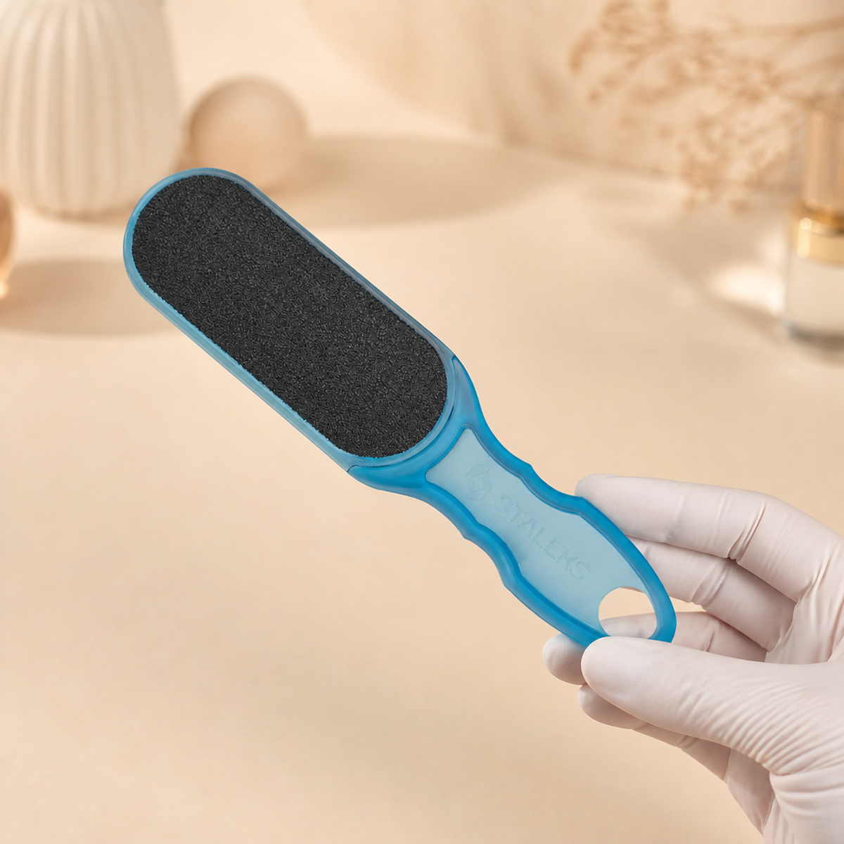 Lima de Pedicure Plástico CLASSIC 10 TYPE 2 80/120 Staleks — apresentação profissional do produto; SKU AC 10/2