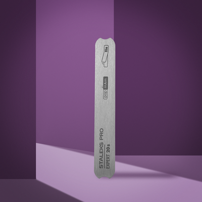Base de Metal Staleks EXPERT 20s (130mm) Staleks — detalhe técnico do produto; SKU MBE-20S