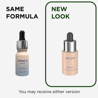 Óleo para unhas e cutículas Staleks treat.s 10ml Staleks — informação oficial sobre mudança de embalagem; SKU NOT-10