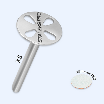 Kit Pedicure PODODISC XS EXPERT 10 mm Staleks — vista principal do produto; SKU PDset-10