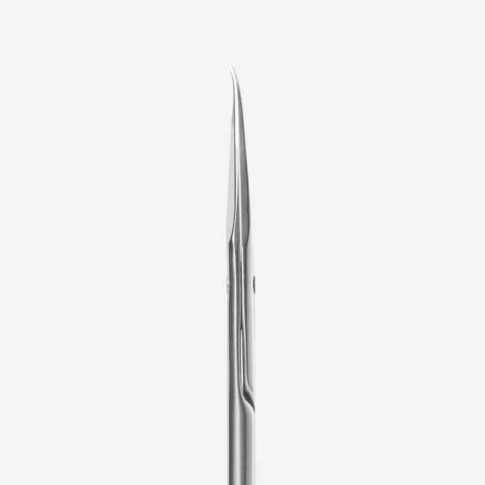 Tesoura para Cutículas com Gancho EXPERT 51 TYPE 3 Staleks — detalhe técnico do produto; SKU SE-51/3