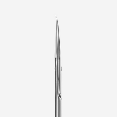 Tesoura para Cutículas com Gancho EXPERT 51 TYPE 3 Staleks — detalhe técnico do produto; SKU SE-51/3