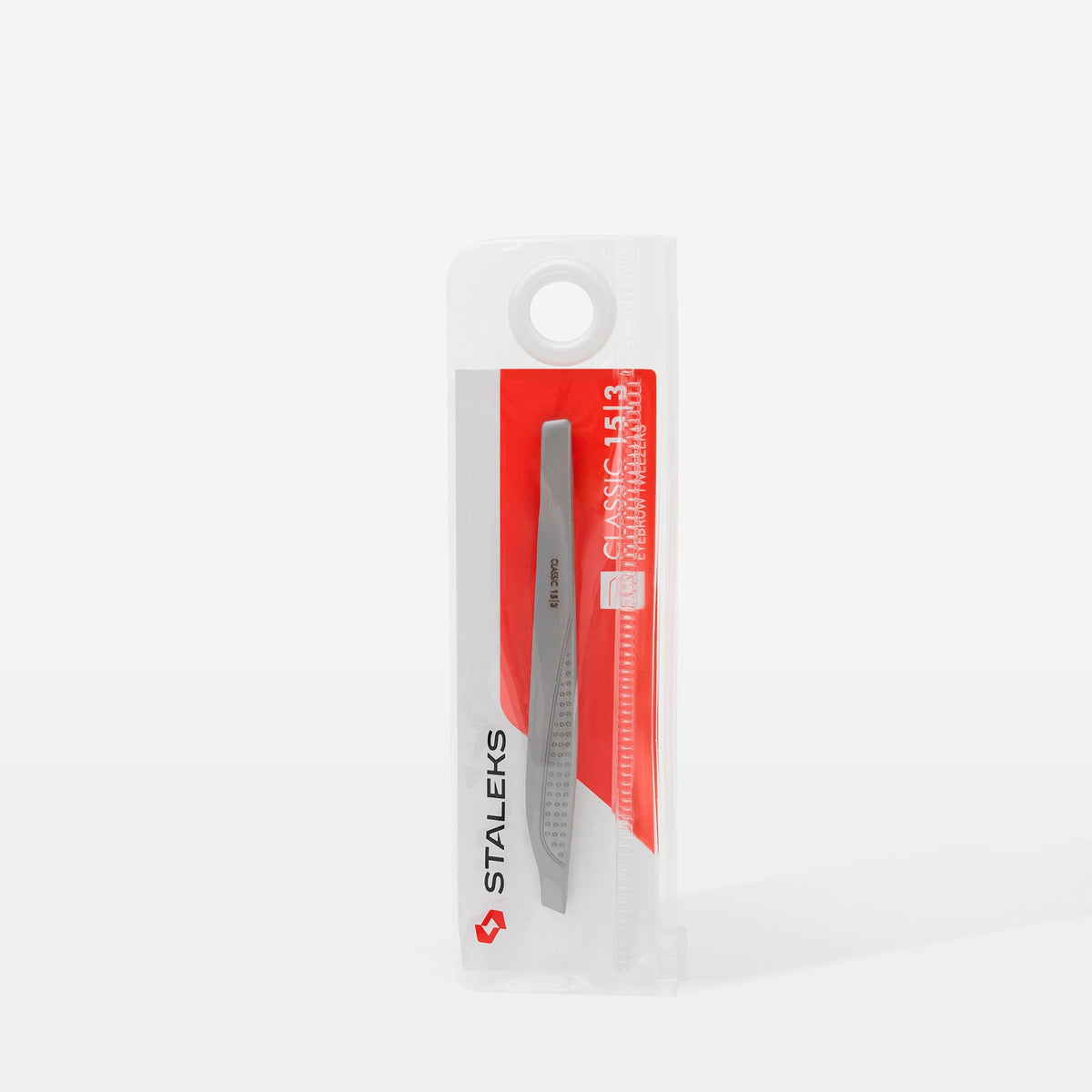 Pinça para Sobrancelhas CLASSIC 15 TYPE 3 Staleks — embalagem ou vista oficial complementar; SKU TC-15/3