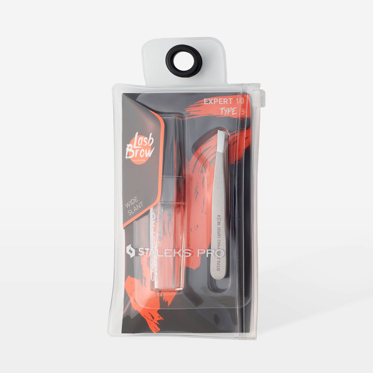 Pinça para Sobrancelhas EXPERT 10 TYPE 3 Staleks — embalagem ou vista oficial complementar; SKU TE-10/3