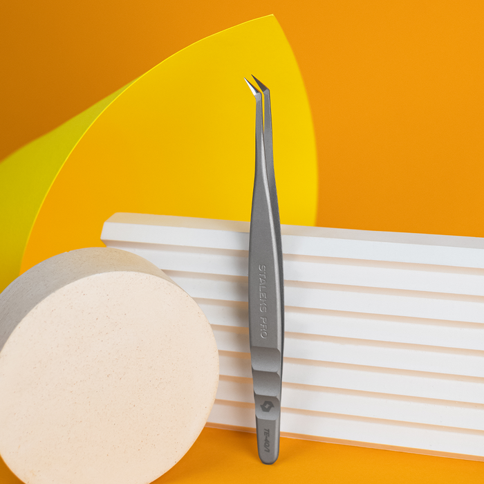 Pinça para Extensão de Pestanas EXPERT 40 TYPE 1 Staleks — vista adicional do produto; SKU TE-40/1