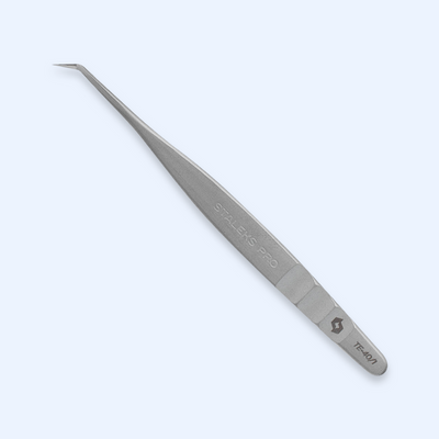 Pinça para Extensão de Pestanas EXPERT 40 TYPE 1 Staleks — vista principal do produto; SKU TE-40/1