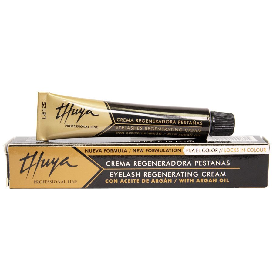 Creme Regenerador de Pestanas Thuya com embalagem