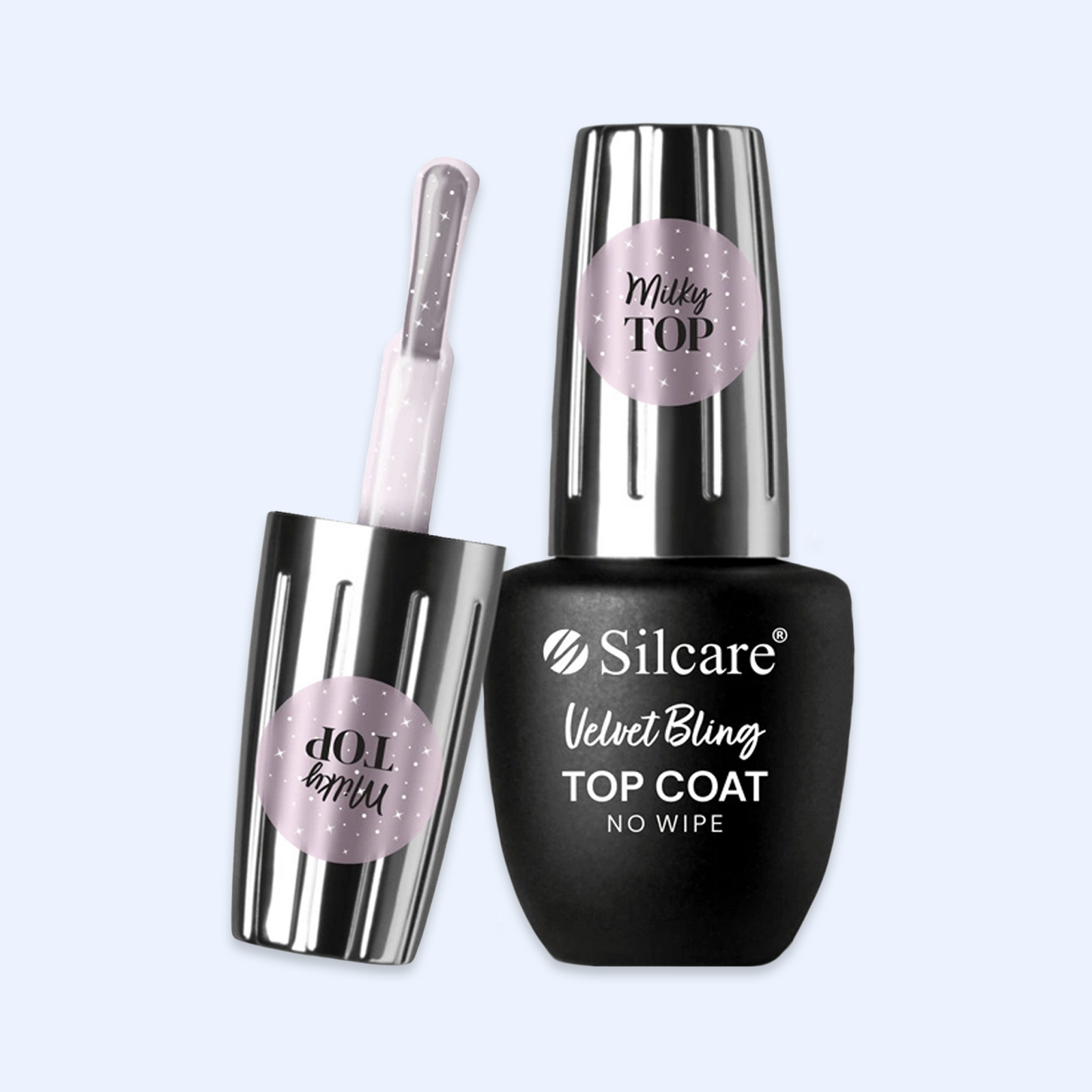 Velvet Bling - Top Coat  No Wipe Silcare