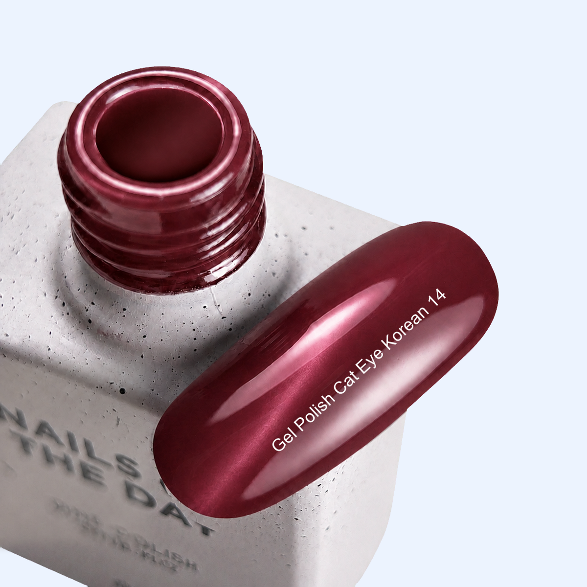 Verniz Gel Cat Eye Korean 14 NailsOfTheDay