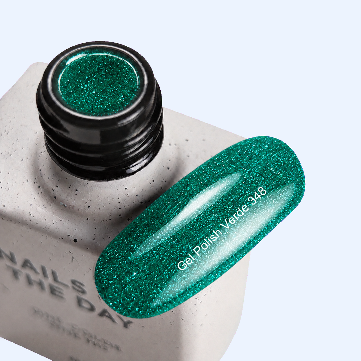 Verniz Gel Verde 348 NailsOfTheDay
