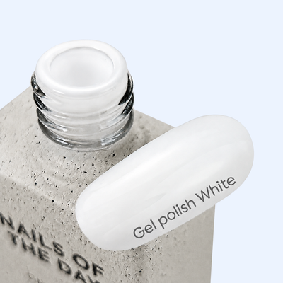 Verniz Gel White nº001 - NailsOfTheDay