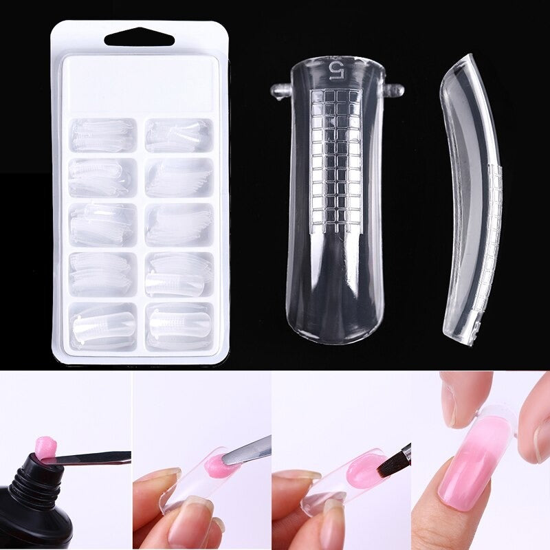 Acrylic Nail Tips - Dual Forms
