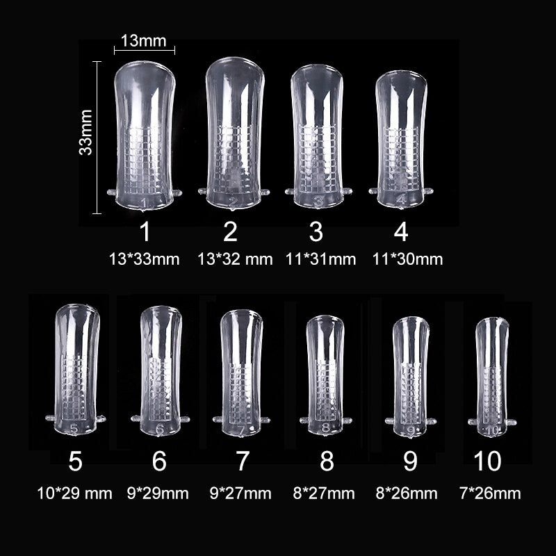 Acrylic Nail Tips - Dual Forms