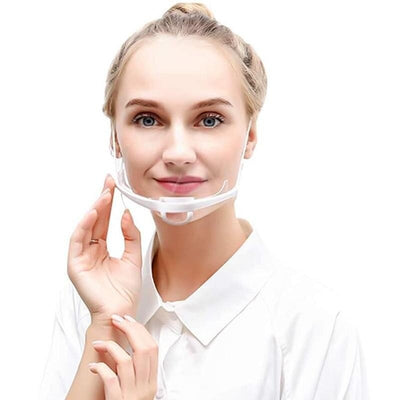 Plastic protective mask