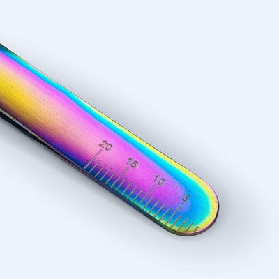 KIT FB Starter Reta e Curva Holográfico - Pinças para extensão de pestanas