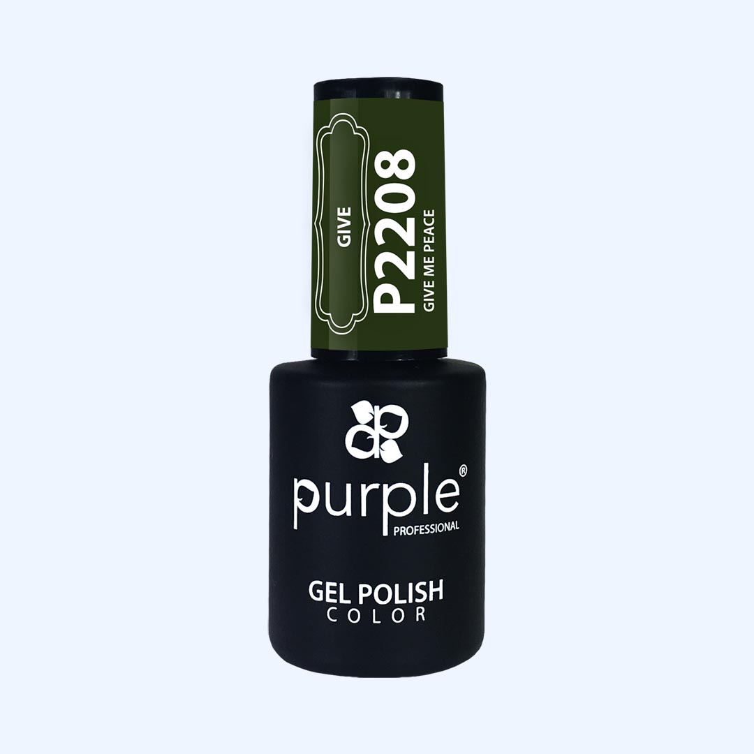 Verniz Gel Purple - Give Me Peace P2208
