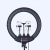 Led light ring with tripod