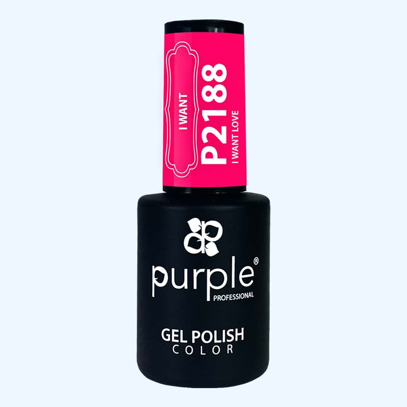 Verniz Gel Purple - I Want Love P2188