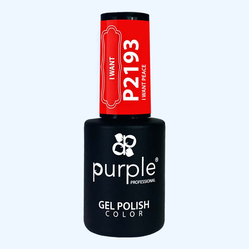 Verniz Gel Purple - I Want Peace P2193