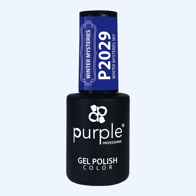 Verniz Gel Purple - Winter Mysteries Sky P2029