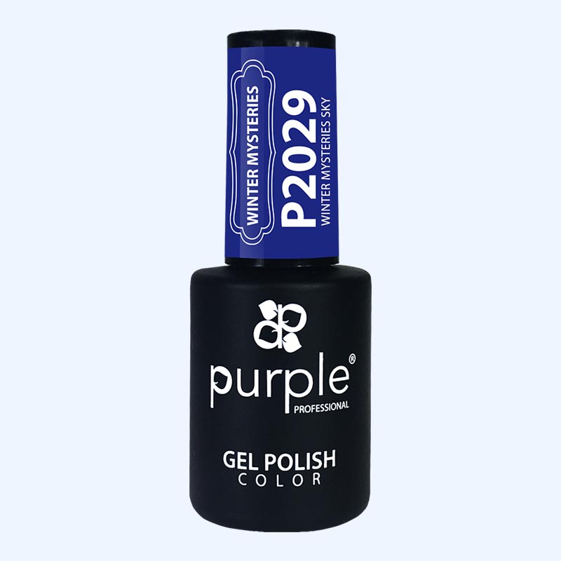 Verniz Gel Purple - Winter Mysteries Sky P2029