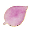 Leaf style decorative stone palette